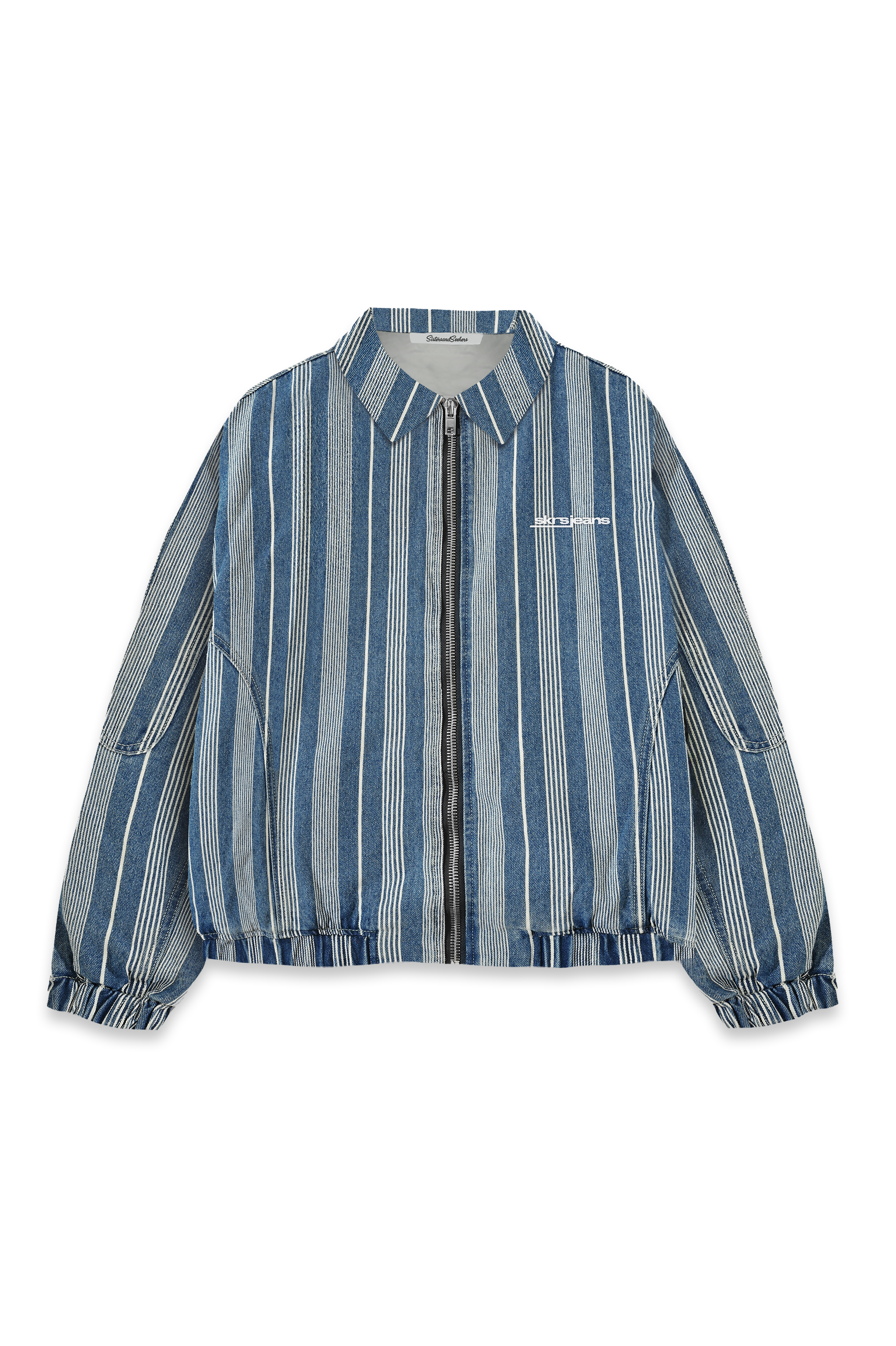 Vista Stripe Oversized Jacket